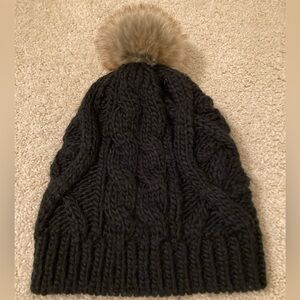 Gap Black Knit Winter Hat